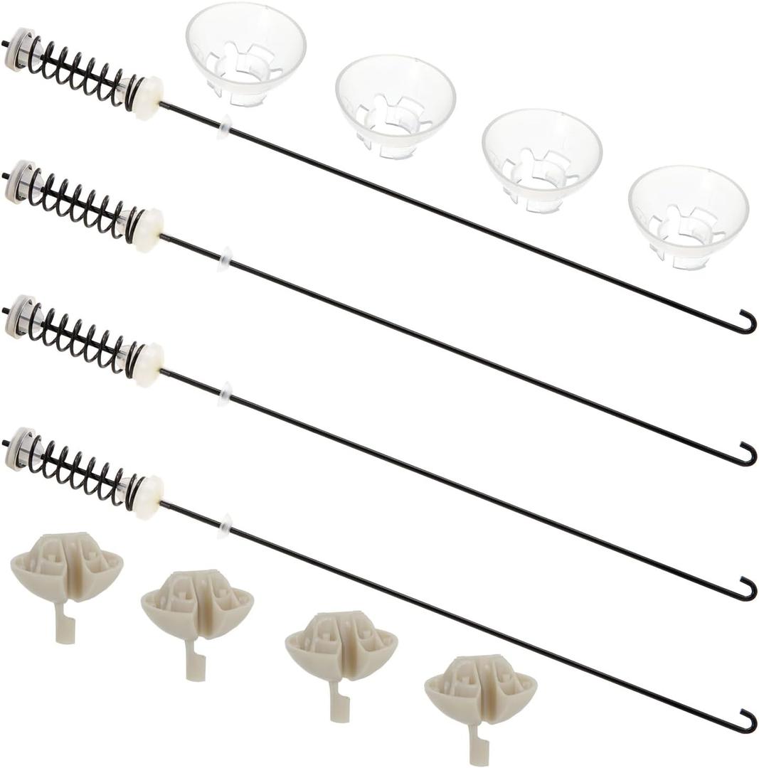 23.6 in Washer Suspension Rod Kit fit for Kenmore 11020022013 11020022014 1105142511 1105072011 1105072012 11020022011 11020022012 11021102011 11021102012 11021102013 11020222510 11020222511