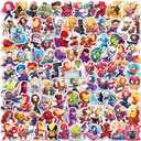 200Pcs Superhero Stickers for Kids, Teens, Boys & Adults, Waterproof Vinyl Decals for Water Bottles, Laptops, Skateboards, Funny Cartoon Comic Theme for Birthday Party Supplies & Classroom Reward