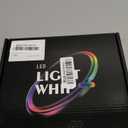CHINLY Fiber Optic Whip, LED Light Whip for Dancing, with 40 Color Effect Mode and 360Swivel, Rave Accessories for Parties, Light Shows, EDM Music Festivals, Unique Gifts for Girlfriend,Girl,Wife