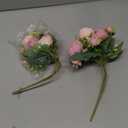 Artificial Roses Wedding Bouquet 5 Bouquets of Flowers for Home décor, Pack Of 2