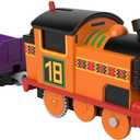 Thomas & Friends Motorized Toy Train Nia Battery-Powered Engine with Cargo for Pretend Play Preschool Kids Ages 3+ Years