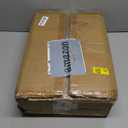 Tall End Table with Charging Station, 3 Tier Narrow Tall Nightstand with Storage, Slim Side Table with USB Ports and Outlets for Bedroom, Living Room, Office, Rustic Brown and Black