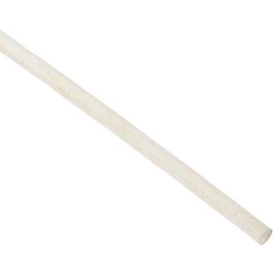 uxcell Insulation Braid Sleeve, 16.4Ft-2.5mm Silicone Fiberglass Sleeve Beige