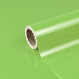 Green Contact Paper 23.6"x196" Glossy Green Peel and Stick Wallpaper for Kitchen Countertop/Cabinet Self Adhesive Waterproof Wall Paper Removable Decorative Vinyl