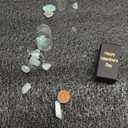 28 Pack Prefilled Valentines Day Gifts for Kids - Crystal Gemstone Chip Bottles and Valentines Day Cards for Kids School(Black)