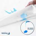 Queen Mattress Protector Waterproof Zippered, 6-Side Waterproof Queen Size Mattress Protector Cover, Mattress Encasement, Box Spring Encasement (1 Pack)