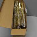N9R 300PCS Gold Plastic Silverware, Heavy Duty Gold Plastic Cutlery Set Disposable Flatware Dinnerware, 100 Forks, 100 Spoons, 100 Knives, Perfect for Party, Wedding and Daily Use