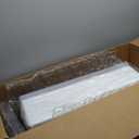 Windowless Air Conditioner, 27" Bladeless Evaporative Air Cooler with 4 Modes & 3 Speeds, Double Tanks, 4 Ice Packs, 25FT Remote,7H Timer, Portable Swamp Cooler Air Conditioner No Window Needed (10.24" x 9.84" x 26.38", White)