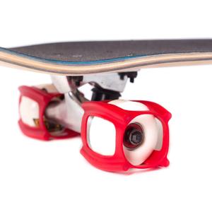 SkaterTrainers- Skateboard Tricks Fast No Experience Needed- Fun, Safe, and Easy- Ollies, Kickflips and More- All Ages- Accessories Make Great Stocking Stuffers Gifts for Teen Boys and Girls (Red)