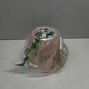 Small Rattan Lamp Shades Set of 2, Boho Lamp Shades for Table Lamps, 5.5" Top x 10" Bottom x 6.6" High, Wicker Lampshade Replacement for Bedroom, Hand Woven, Spider, Bulb Clip Adapters Included (Brown)