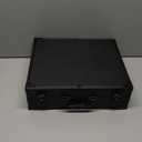 Abbylike Top Loader Binder with Lock Hold 288 Top Loaders Black Hard Cases 9 Pocket 16 Double Sided Pages Card Folders for Collection Compatible 3 x 4'' Trading Sports Cards