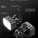 Bike Lights, Rechargeable Bicycle Lights Set Super Bright 8+12 Modes, IPX6 Waterproof Bike Lights for Night Riding/Cycling Safety, Front and Back Taillight Reflectors, 58 Hrs Long Battery Life