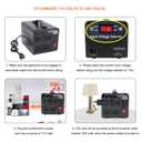 Yinleader 1000W Voltage Converter Transformer(110V to 220V OR 220V to 110V) 1000 Watt Step Up/Down Converter 110/120 Volt - 220/240 Volt w/US Power Cord,Circuit Breaker Protection