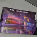 Led Lights for Bedroom 200 FT (2 Rolls 100 FT), with Remote and Application Control RGB Color Changing LED Strip Lights, Music Synchronization, Used for Room, Family, Party Decoration