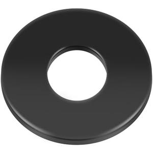 5/16" ID x 7/8" OD Stainless Flat Washers, 0.39" ID x 0.905" OD x 0.07" Thick, Stainless Steel 18-8 (304), Black Finish Metal Washer, 100 PCS