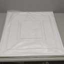 STICKGOO PVC Ceiling Tiles, 2'x2' Glue Up Ceiling Panel White to Prevent Breakage Cover 48 Sq. Ft, Pack of 12 Tiles, 24"x24"