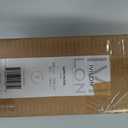 Ivilon Window Curtain Rod Decorative End Cap Design, 1 Inch Rod, 72 to 144 Inch. Satin Nickel