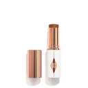 2 x Charlotte Tilbury Unreal Skin Tint & Sheer Glow Hydrating Foundation Stick - Cream Foundation Makeup with Sheer-to-Light Coverage & a Buildable Formula - Blurring, Smoothing & Nourishing