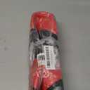 KUYOTQ Official Size 7 Basketball 29.5" Black Red Thickened Rubber in&Outdoor Mens Basketball for Game Play(Deflated)