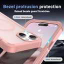 jaroco Magnetic for iPhone 15 Case, [Compatible with MagSafe][Military Grade Drop Protection][Heavy Duty Protection][Non-Slip][Shockproof] 2-Layer Durable Bumper Phone Case 6.1''-Pink
