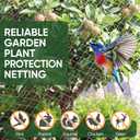 Bird Netting for Garden Protection,13X40 FT,Heavy Duty Woven Garden Netting