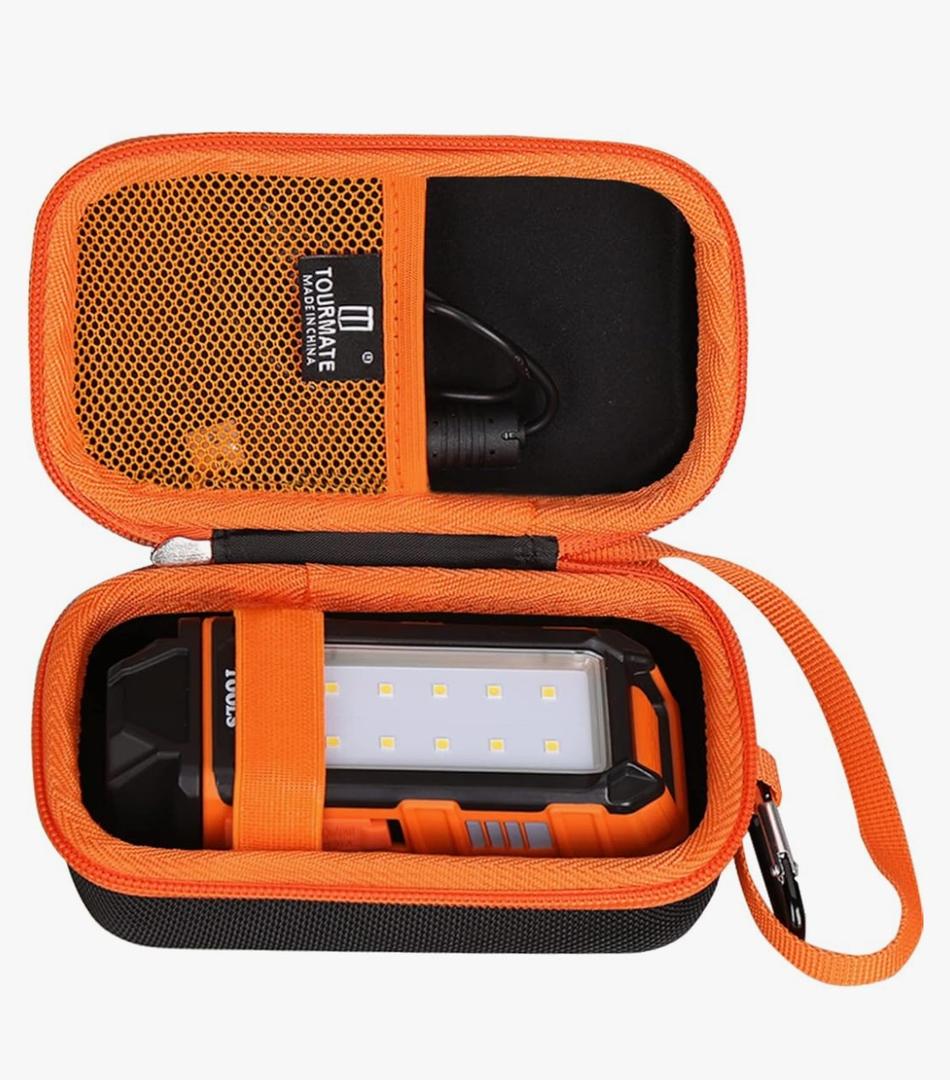 Hard Storage Case for Klein Tools 56403 / SUNREI LED Light Flashlight Worklight/Klein Tools VDV526-200 Cable Tester (Only Case)