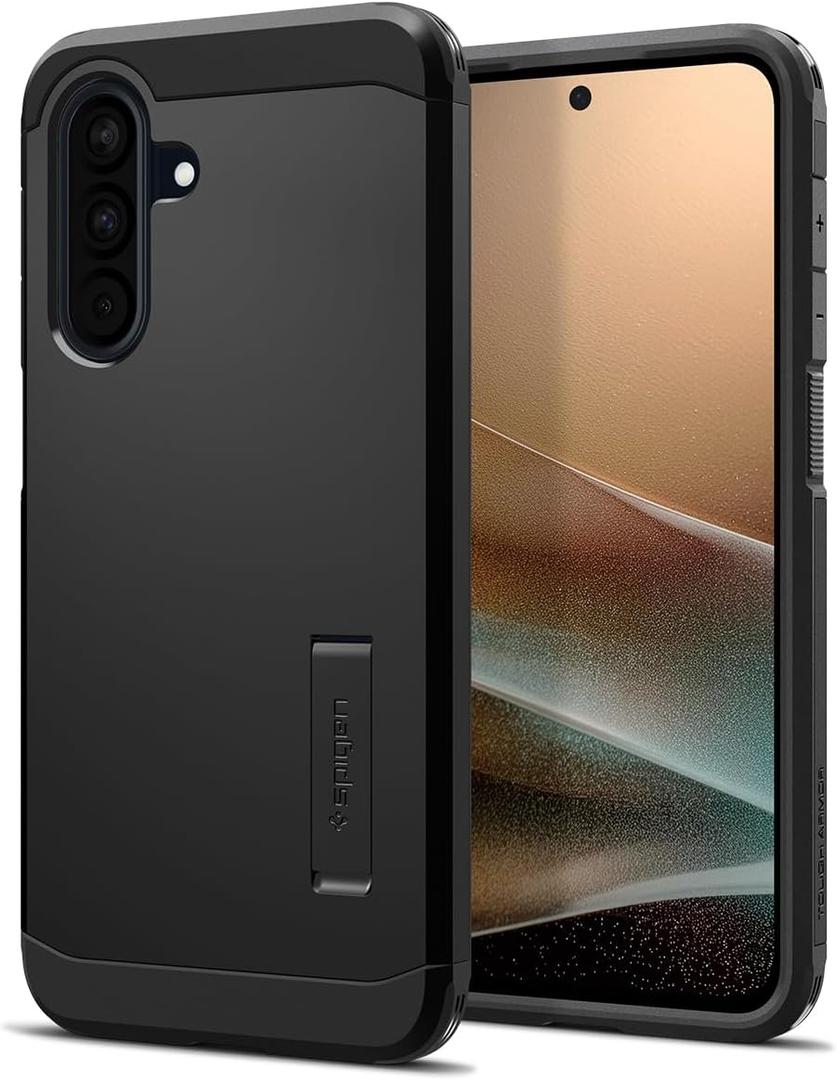 Spigen for Galaxy A36 5G Case, Tough Armor [Kickstand] [Military-Grade Protection] - Black