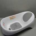 BABYLON Shuttle Bath Baby Bath+Thermometer, Large, 0-18M, White