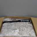 UERMEI 10x12 Area Rug Living Room Rugs - Washable Neutral Modern Abstract Soft Thin Large Rug Indoor Floor No Slip Rug Carpet for Bedroom Under Dining Table Home Office Decor - Brown Grey