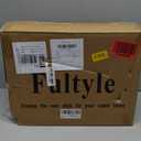 Mid Century Modern Nightstand, Wood Bedside Table with Drawer and Opening Storage, End Table Living Room Fluted Night Stand with Solid Wood Legs for Bedroom (Rustic Brown) | Drawer, Opening Storage, End Table, Living Room, Fluted, Night Stand