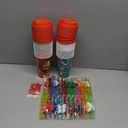 Maxcheck 36 Sets 16 oz Dinosaur Cups Birthday Party Favors with Colorful Lids and Straws for Birthday Decorations Rainbow Plastic Cups Reusable Plastic Straws for Party