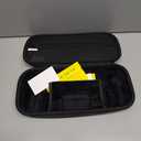 Auarte 12 in 1 Accessories Set for Playstation Portal Remote Player, Hard Carrying Case for PS Portal with Clear Skin Case for PS5 Portal, 2 Screen Protector with 4 Thumb Grip (Carbon Black)