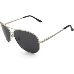 J+S Premium Military Style Classic Aviator Sunglasses, Polarized, 100% UV protection for Men Women
