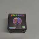 Gear Ball 3D Printed Spin Ball Cube Fidget Toys, Gear Sphere Fidget Toy, GearSphere Desk Toy Stress Fidget Balls, Fidgets Spinners for Adults & Kids Anxiety Relaxing (3.1 Inch, Laser Purple Blue)