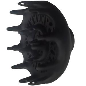 Black Orchid Hair Diffuser, Hair Dryer for BlowDryers with 1.8-1.8 inch Diameter Nozzle, suitable for Curlyand Wavy Hair-Softness and Control Blow-out hair is softerfluffier