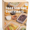 Food Storage Container 27 Pack, Reusable BPA-Free Plastic Food Containers for Kitchen Organization, Leak Proof Freezer/Microwave Safe Meal Prep Lunch Boxes