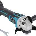 Cordless Angle Grinder for Makita 18V Battery(Not Included),4-1/2-Inch High-Power Angle Grinder for Metal,Tile Cutting and Grinding