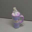 Ello Oasis 14oz Stainless Steel Toddler Tumbler with Handle & Retracting Straw, 100% Leakproof, Double-Wall Vacuum Insulated, Kids Water Bottle for School, BPA Free, Dishwasher Safe, Lavender Fields