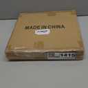 Widened 19" Metal Squirrel Baffle for Bird Feeder Poles - Outside Baffle Guard, Weatherproof Outdoor Squirrel Proof Protector with Matte Black Finish (1 Pack)