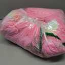 RYNGHIPY 3Pcs Rainbow Girls Bedding Sets Twin Size Ultra Soft Long Hair Plush Shaggy Duvet Cover with Pillowcases Colorful Tie Dye Bedding Set with Hidden Zipper Closure (Colorful Pink,Twin)