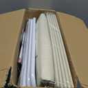 AXHOP Stuffed Animal Storage, 63.8" Toy Storage Organizer, 5 Shelves & 8 Side Pockets, Space-Saving Corner Solutions for a Kids' Bedroom, Playroom Beige