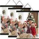 3 Pack Magnetic Poster Hanger Frame 16 inch Black- 16x24 16x22 16x20 Poster Frame for Wall Art Pictures Photos Prints Maps Diamond Art Painting