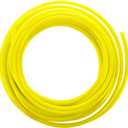 Beduan Pneumatic Tubing Pipe 1/4" OD Yellow Air Compressor PU Line Hose Tube for Water Fluid Transfer 12Meter 39.4ft