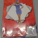 Morph Air Hostess Costume for Women Blue - Retro Stewardess Outfit Womens - Flight Attendant Costume for Women, Medium