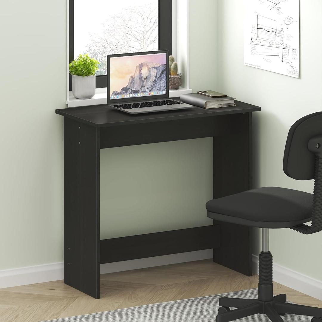 Furinno Simplistic 31-Inch Compact Computer Desk, Black Espresso, New 32 In Wide