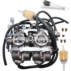 Carburetor Fit For Kawasaki Ninja 250R 250 EX250 1988-2007 ZZR 250 GPX 250 GPX 400 Replaces 15001-1433 15003-1602 M576-A055-TI