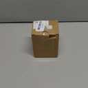 Digital Alarm Clock, with Wooden Electronic LED Time Display, 3 Alarm, 2.5-inch Cubic Small Mini Wood Made Electric Clocks for Bedroom, Bedside, Desk, White