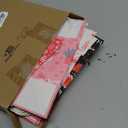 48 Pcs Valentine's Day Paper Gift Bags Paper Wrapping Kraft Bags with Handle Valentine's Day Goodie Bag Party Favors for Wrapping Shopping Wedding Gift Giving Decorations