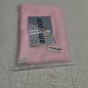 J&V TEXTILES 2 Panels Solid Grommet Semi Sheer Faux Silk Window Curtain Drapes Treatment in 84" Length (Pink) Visit the J&V TEXTILES Store