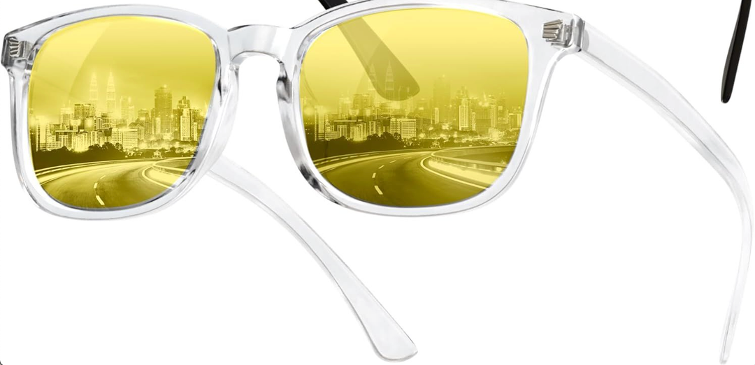 livho High Tech Blue Light Glasses - Advanced 99% Blue Light Blocking Computer Glasses - Anti Eyestrain & UV Glare Protection (*B1 Light clear)